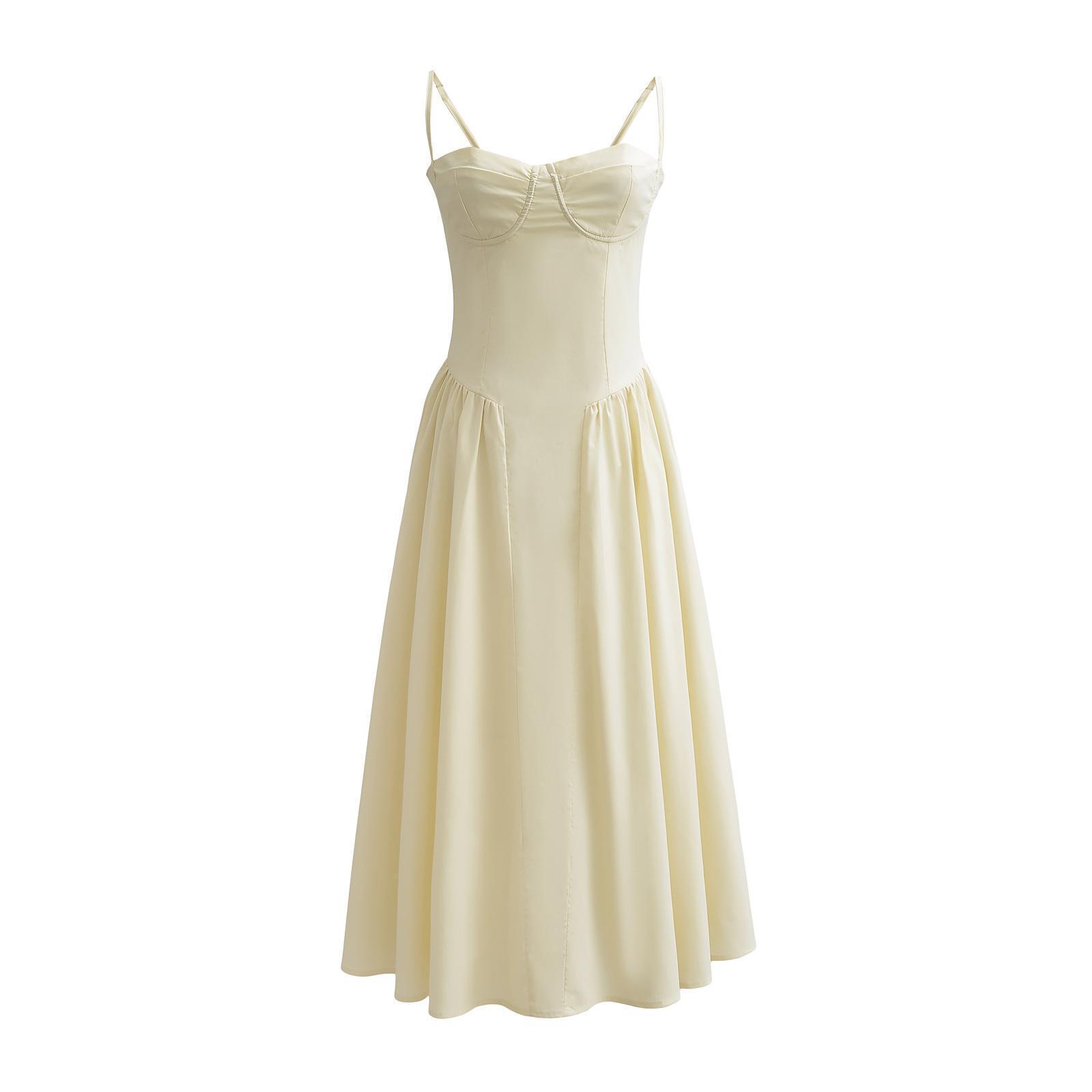 Blush Midi Bustier Dress Elegant Fit – Odette Dress