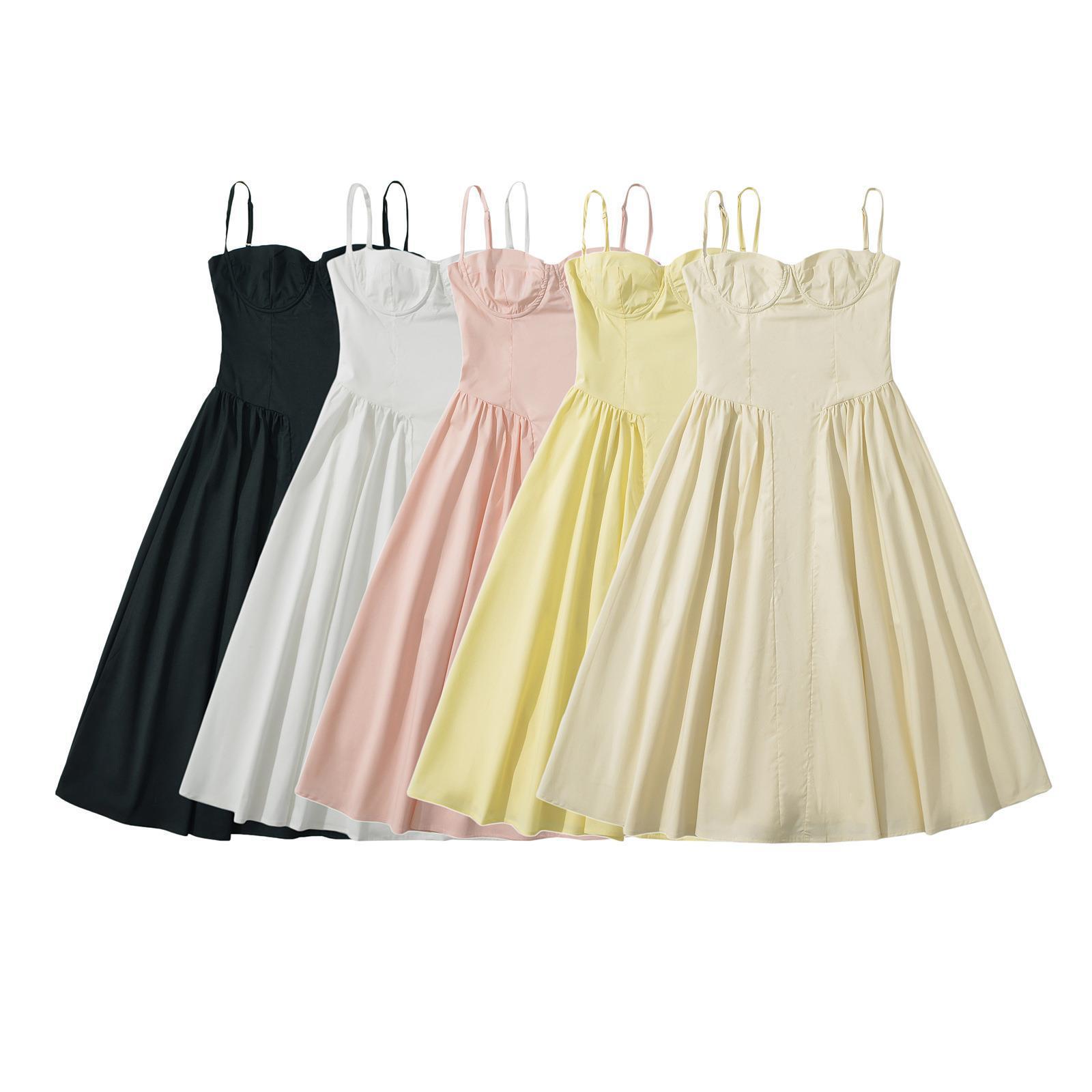 Blush Midi Bustier Dress Elegant Fit – Odette Dress