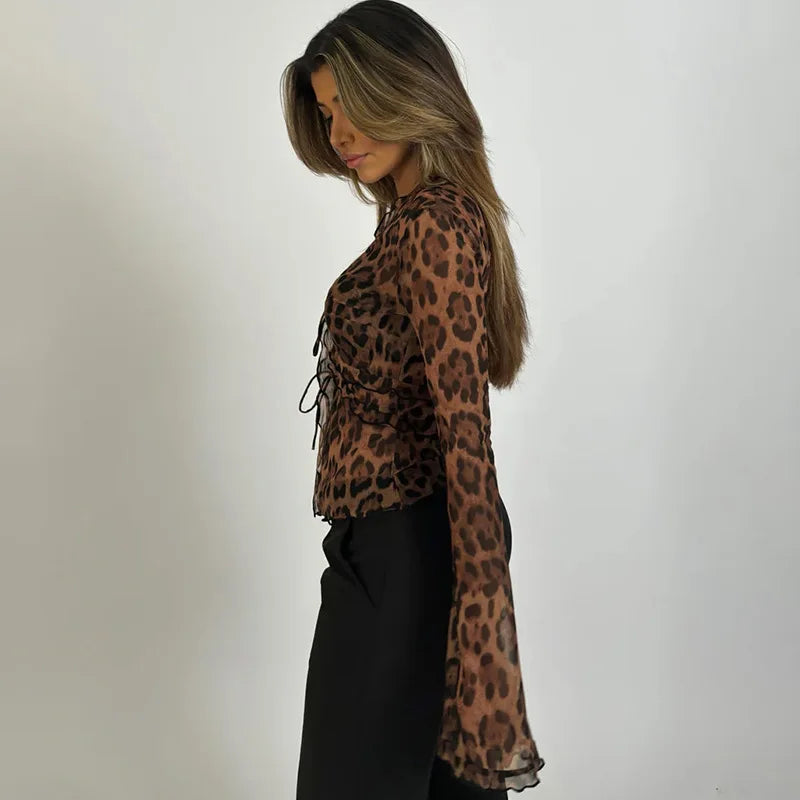 Leopard top