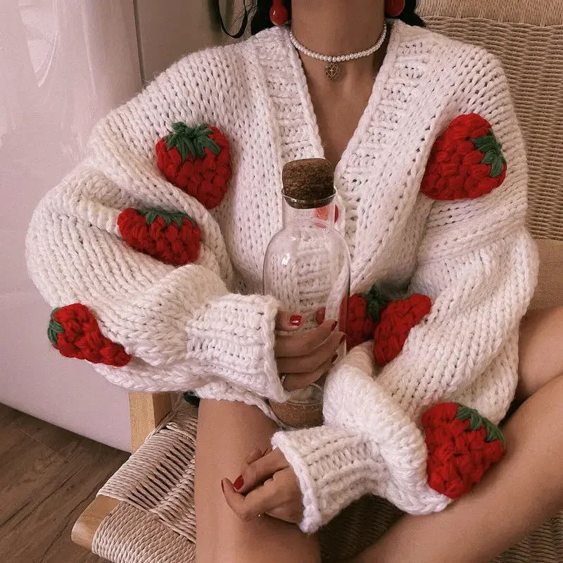 Cárdigan Dulce Fresa