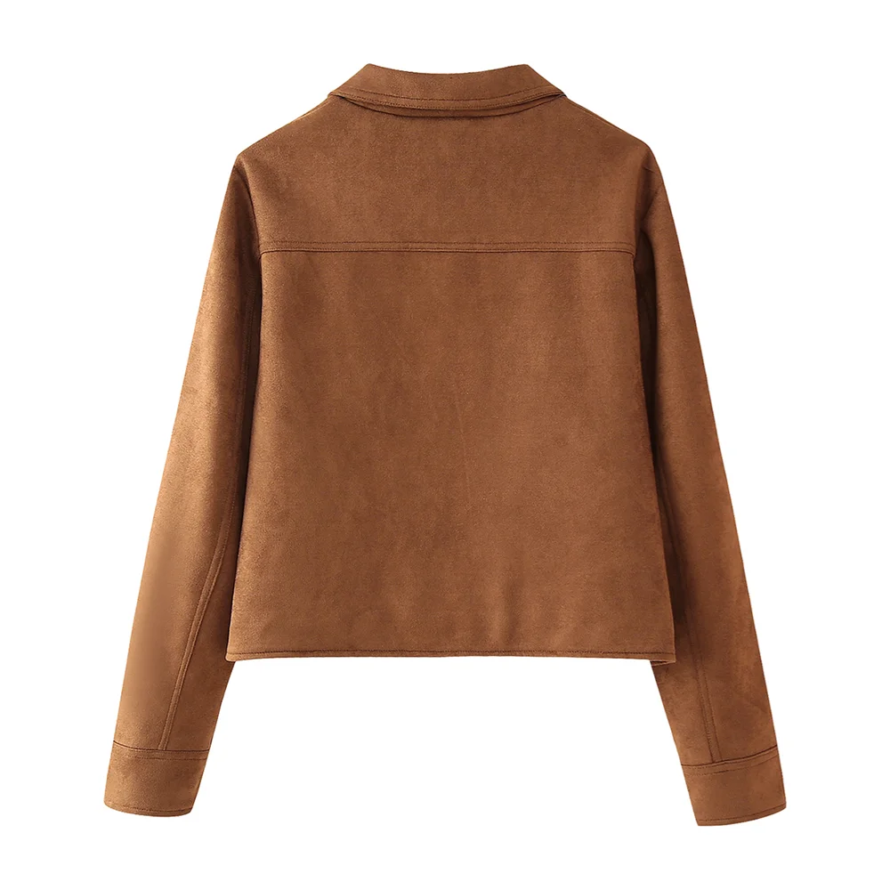 Chaqueta Suede Elegante