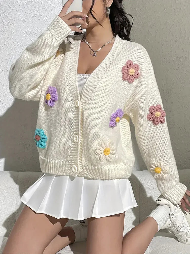 Cárdigan floral