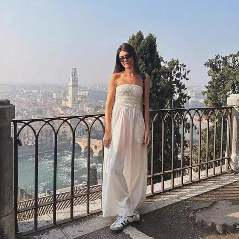 Green coconut dress