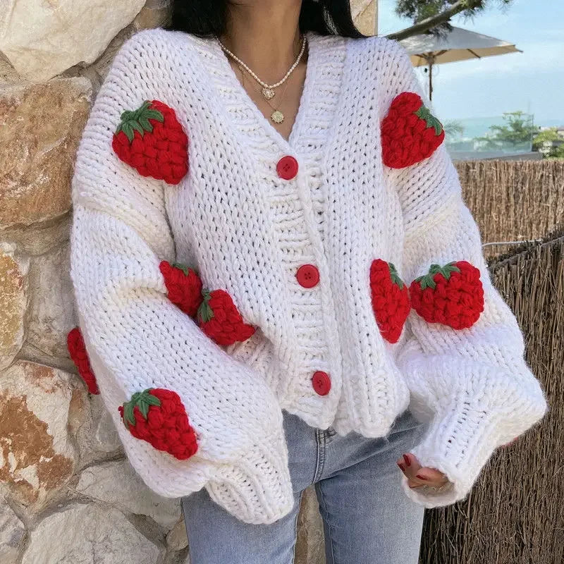 Cárdigan Dulce Fresa