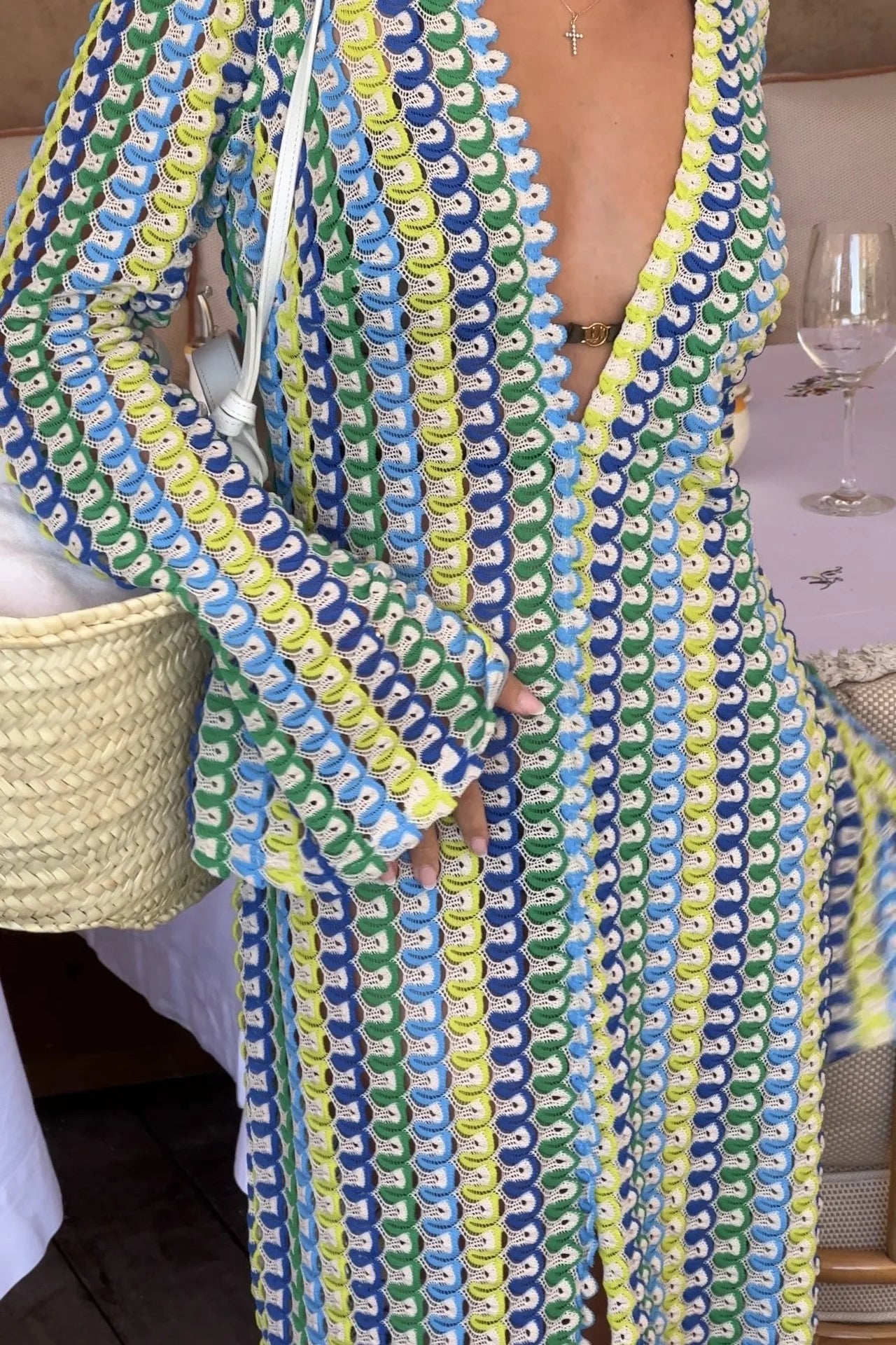 Regenbogenkleid