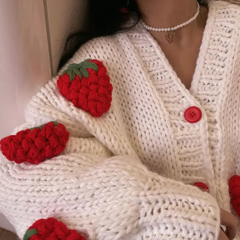 Cárdigan Dulce Fresa